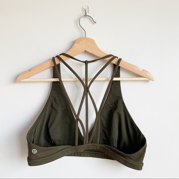 Lululemon Raise The Barre Bra Sports Bra Large 10 - Picture 5 of 9